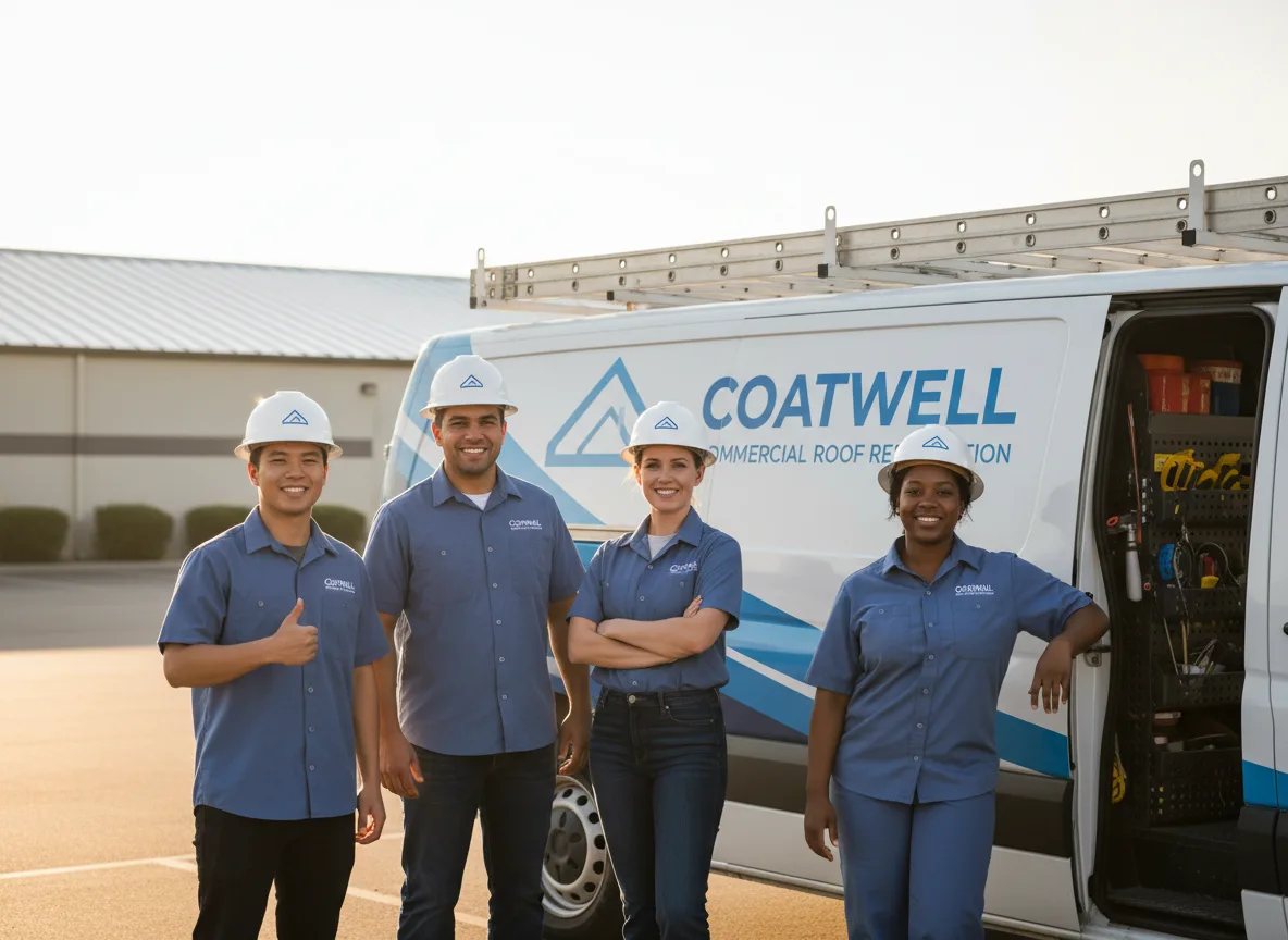 Commercial roof coating company in Limestone, NY